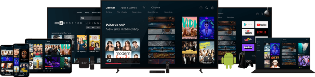 Flexvesionpro best IPTV interface with live TV, sports, and movies streaming in high definition.